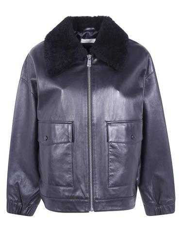 [해외직구] 26FW 리비아나 콘티 가죽 자켓 F6WX28 Y69 BLACK