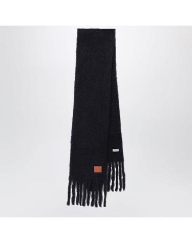[해외직구] 26FW 로에베 머플러 스카프 FSA6SS1X05UWO 1100 BLACK