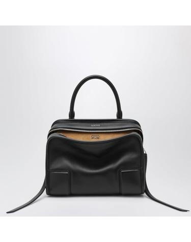 [해외직구] 26FW 로에베 소프트 카프스킨 스몰 아마조나 180 백 A039AS0X01LE Black