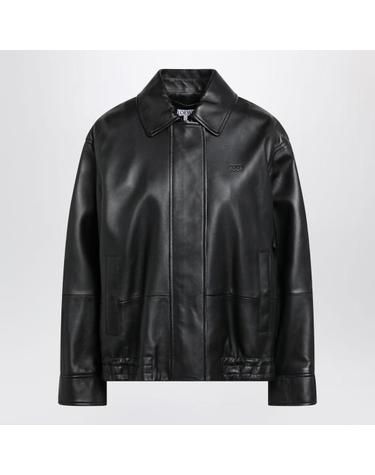 [해외직구] 26FW 로에베 가죽 자켓 S540Y34LA1LE Black