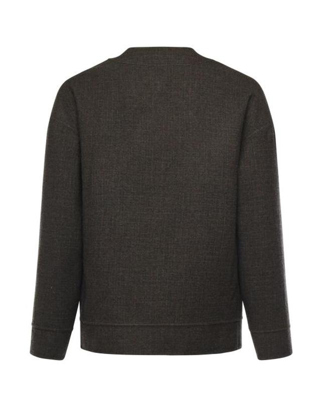 로에베 [해외직구] 26FW 로에베 스웨터 H526Y02WDC 6812 KHAKI BROWN BLUE 착용컷