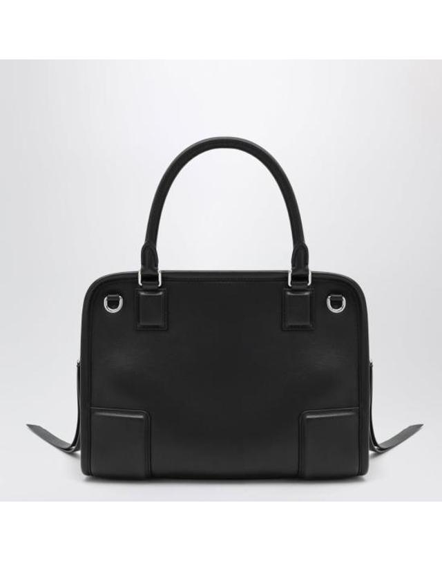 로에베 [해외직구] 26FW 로에베 소프트 카프스킨 스몰 아마조나 180 백 A039AS0X01LE 1100 BLACK 착용컷