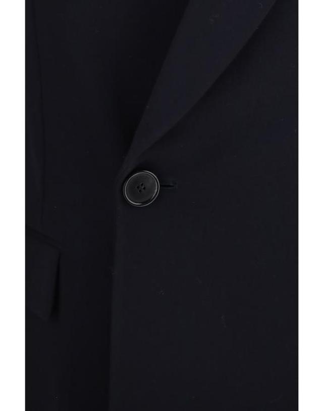 로에베 [해외직구] 26FW 로에베 더블 브레스트 울 블렌드 재킷 H526Y03WDL5190 DARK NAVY BLUE 착용컷