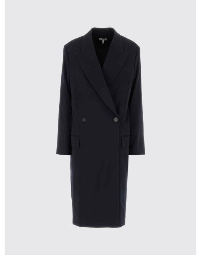 로에베 [해외직구] 26FW 로에베 코트 S359Y01XEV DARK Navy 착용컷
