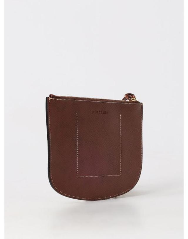 롱샴 [해외직구] 24FW 롱샴 클러치 파우치 10250 HYZ 035 Leather 착용컷