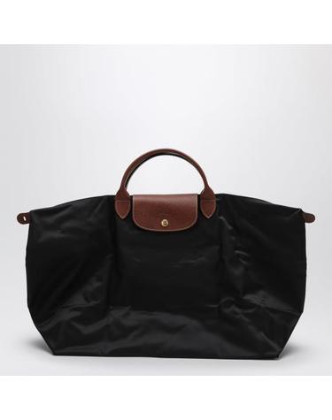 [해외직구] 26FW 롱샴 르 플리아쥬 오리지널 L 트래블백 L1624089 Black