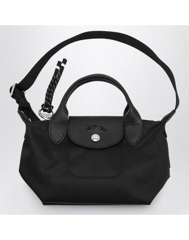 [해외직구] 26FW 롱샴 르 플리아쥬 에너지 탑 핸들백 XS L1500HSR 001 BLACK