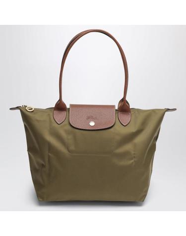 [해외직구] 26FW 롱샴 르 플리아쥬 오리지널 M 숄더백 L2605089 Green