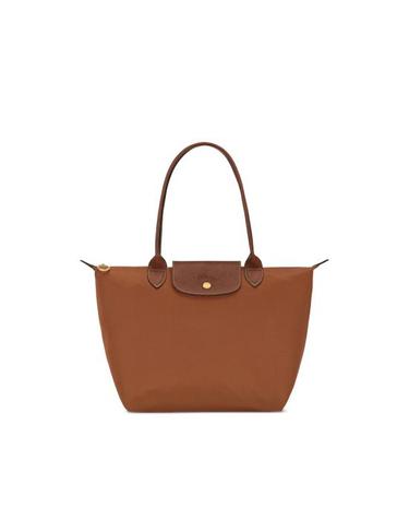 [해외직구] 26FW 롱샴 르 플리아쥬 오리지널 M 숄더백 L2605089 504 BROWN