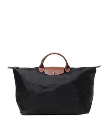 [해외직구] 26FW 롱샴 르 플리아쥬 오리지널 L 트래블백 L1624089 001 BLACK