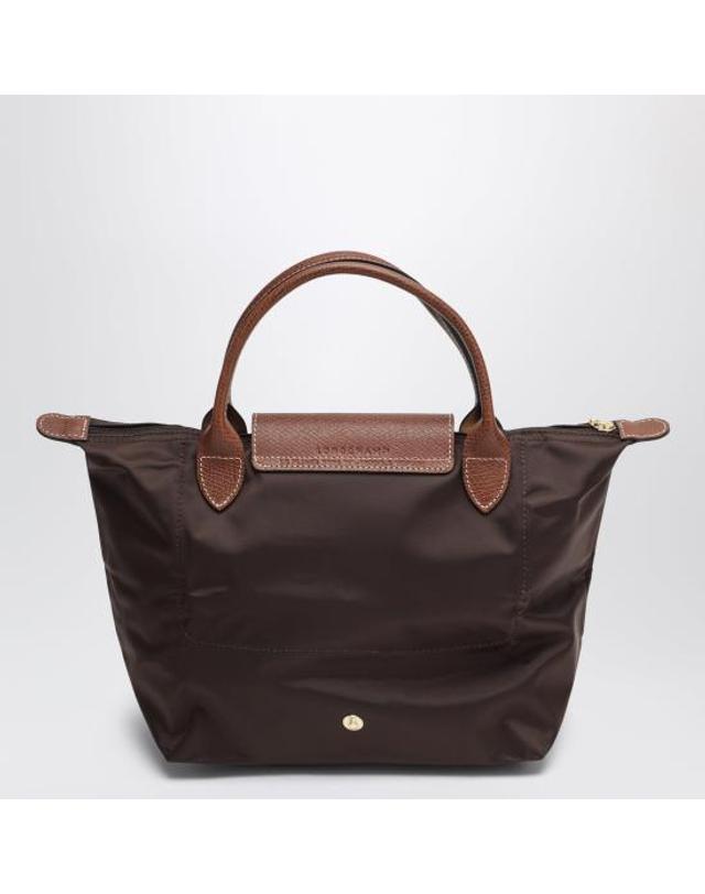 롱샴 [해외직구] 26FW 롱샴 르 플리아쥬 오리지널 핸드백 S L1621089 Brown 착용컷