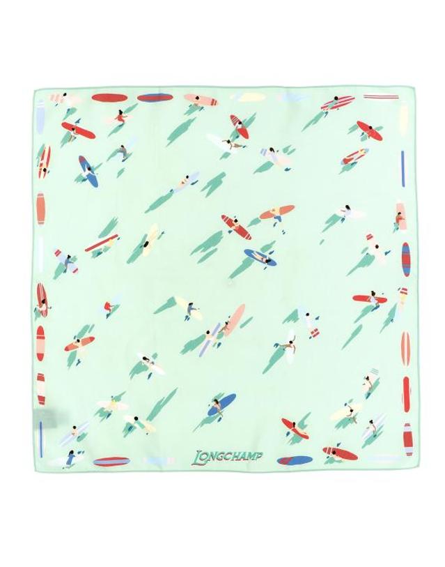 롱샴 [해외직구] 26FW 롱샴 머플러 스카프 50668GSO410 Multicolor 착용컷