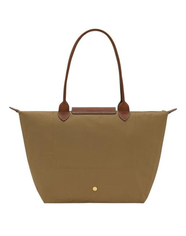 롱샴 [해외직구] 26FW 롱샴 르 플리아쥬 오리지널 토트백 L L1899089 510 GREEN 착용컷