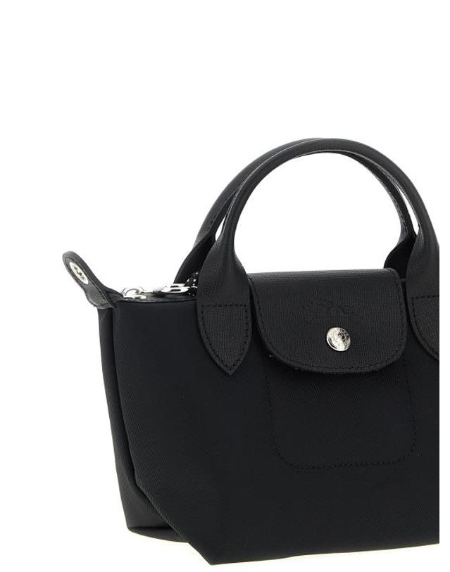롱샴 [해외직구] 26FW 롱샴 르 플리아쥬 에너지 탑 핸들백 XS L1500HSR001 Black 착용컷