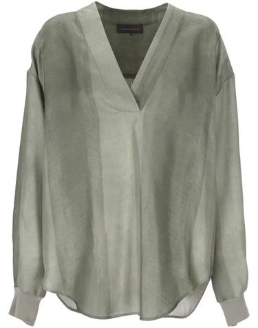 [해외직구] 26SS 로레나안토니아찌 셔츠 P2657CA11B5218 0616 LAKE GREEN