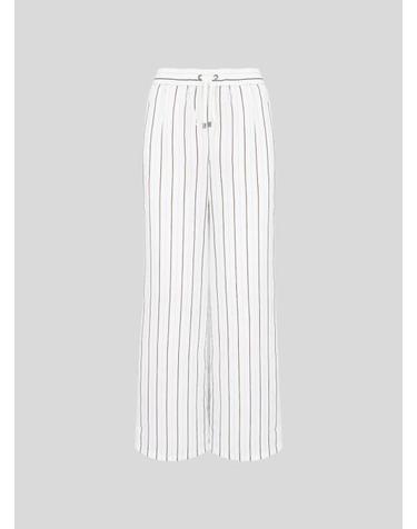 [해외직구] 26SS 로레나안토니아찌 팔라초 팬츠 P2655PA31A5179 1080 WHITE BLACK MED BEIGE