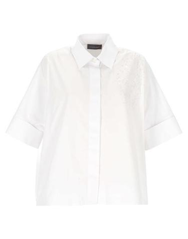 [해외직구] 26SS 로레나안토니아찌 셔츠 P2651CA26A4222R 0100 OFF WHITE