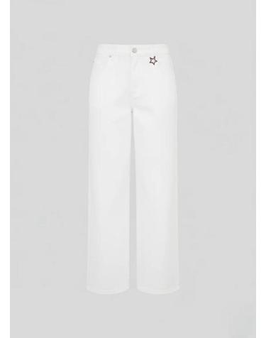[해외직구] 26SS 로레나안토니아찌 스트레이트 팬츠 P2646PA02F4049 0101 White