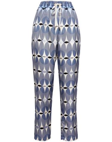 [해외직구] 24FW 로레나안토니아찌 팬츠 P2456PA80D4555 1150 Blue