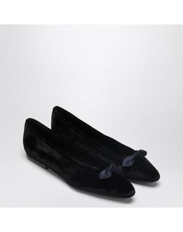 [해외직구] 26SS 로로피아나 플랫 슈즈 FAQ9731VI 8000 BLACK