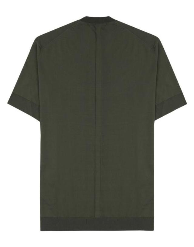 로우 브랜드 [해외직구] 로우브랜드 반팔 티셔츠 LM26001V009 KNITFOR Green 착용컷