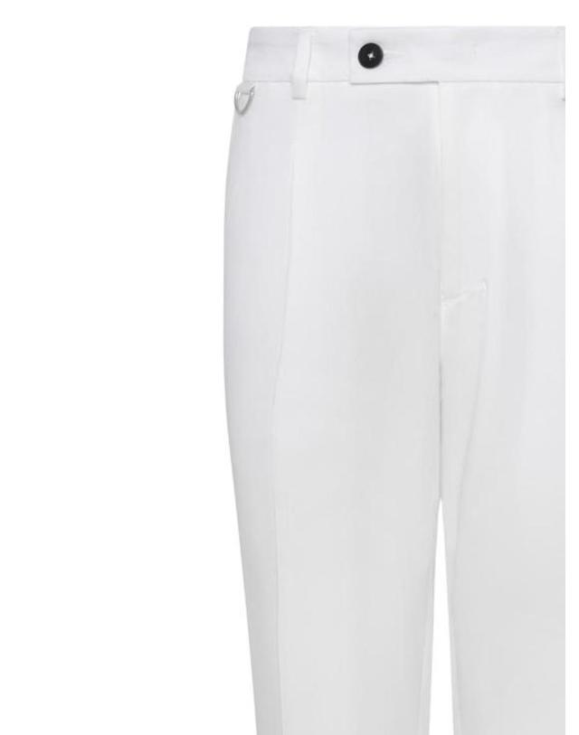 로우 브랜드 [해외직구] 26SS 로우브랜드 수트 팬츠 LP26018A001 White 착용컷