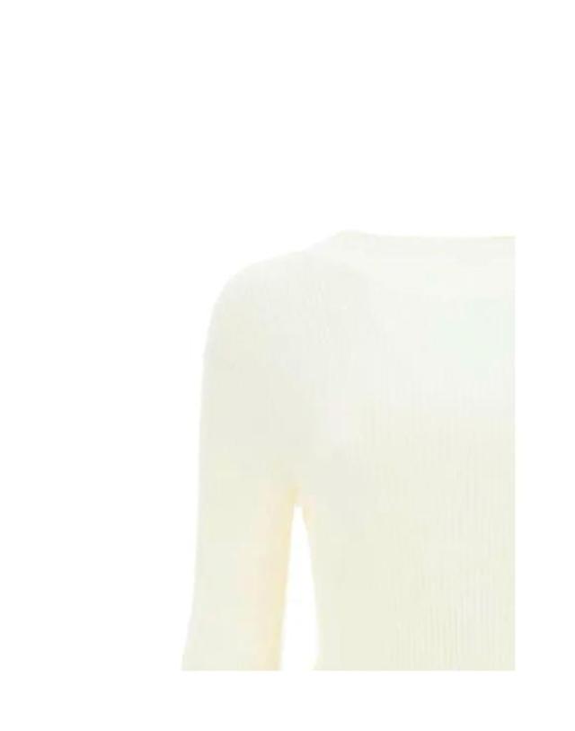 로우클래식 [해외직구] 23SS 로우클래식 긴팔 티셔츠 LOW23SMKN050 0377 WHITE 착용컷