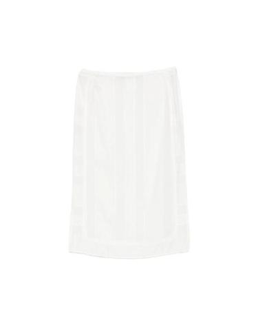 [해외직구] 26SS 로우클래식 미디 스커트 LW265SK06 WHITE