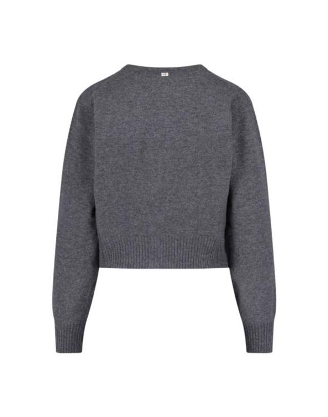 로우클래식 [해외직구] 26FW 로우클래식 니트웨어 LW263KN03CCCHARCOAL Grey 착용컷