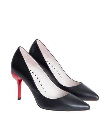 [해외직구] 17FW 루루 기네스 힐 펌프스 50125692BLACKRED Black
