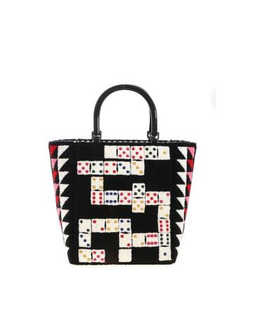 [해외직구] 19FW 루루 기네스 토트백 50157655BLACKMULTI Black