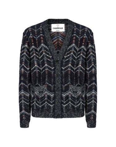 [해외직구] 26FW 미소니 가디건 US26SM00BK01G9 S72PC Blue