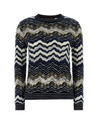 [해외직구] 26FW 미소니 스웨터 DS26WN0WBK01KL S72RK NAVY