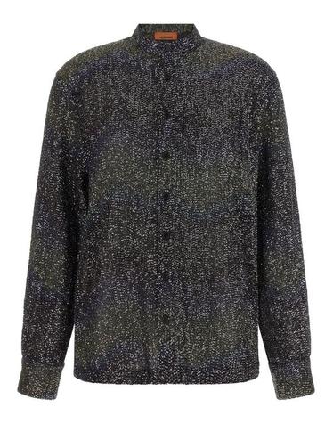 [해외직구] 미소니 셔츠 LDDS26WJ0EBC006GS91SZ BLACK