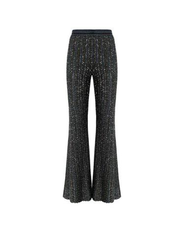 [해외직구] 26FW 미소니 스트레이트 팬츠 DS26WI05BK01JC SMSPD BLK BLUE GREENTONES
