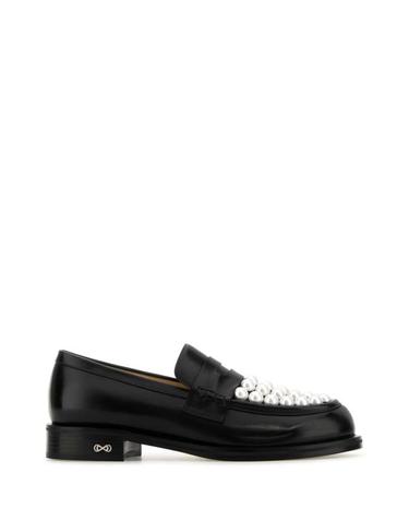 [해외직구] 24FW 마흐앤마흐 플랫 슈즈 PF24S077630CLFB02 BLACKWHITE