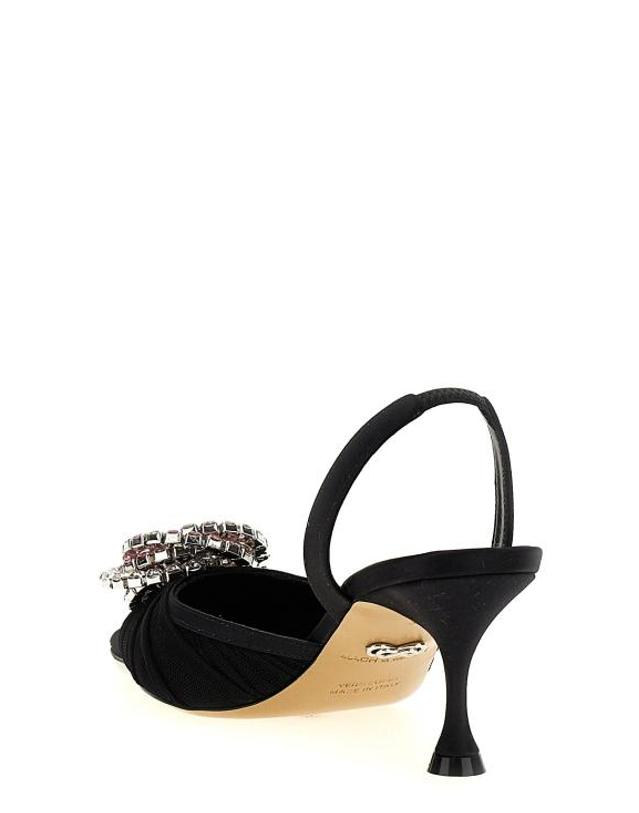 마하앤마하 [해외직구] 25SS 마흐앤마흐 힐 펌프스 MA305091BM BLACK 착용컷