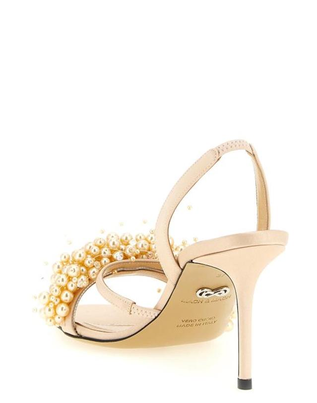 마하앤마하 [해외직구] 마흐앤마흐 힐 펌프스 LDSS26S100285CRPLGD BEIGE 착용컷