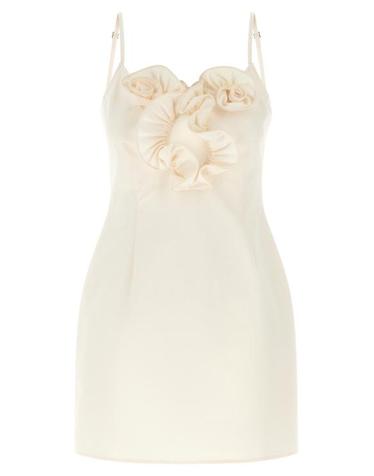 [해외직구] 26FW 마그다뷰트림 숏 원피스 655726CREAM Beige