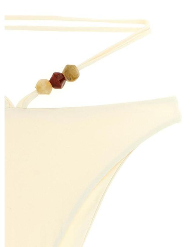 마그다 뷰트림 [해외직구] 26SS 마그다뷰트림 비키니 수영복 618426CREAM WHITE 착용컷
