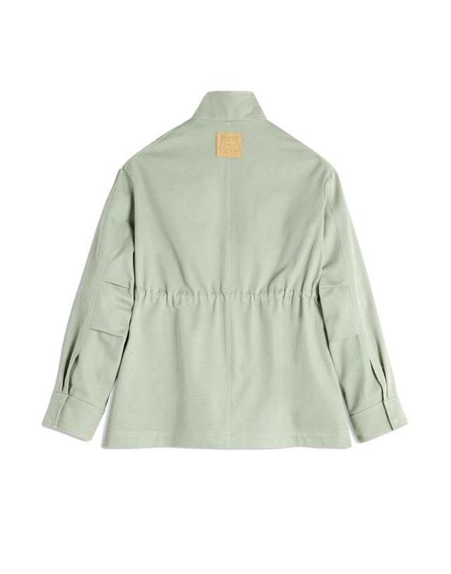메종 키츠네 [해외직구] 25SS 메종키츠네 자켓 OW02206WW9028 0094 COURT GREEN 착용컷