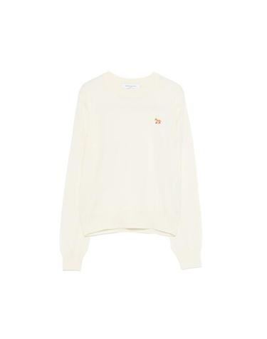 [해외직구] 26SS 메종키츠네 베이비 폭스 메리노 레귤러 점퍼 PW00801KT1181 PUECR NEUTRALS