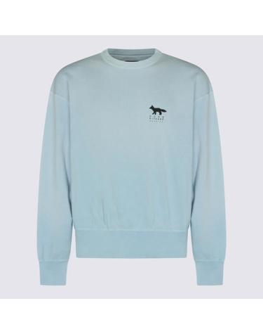 [해외직구] 26SS 메종키츠네 긴팔 티셔츠 990005 P410 LIGHT BLUE