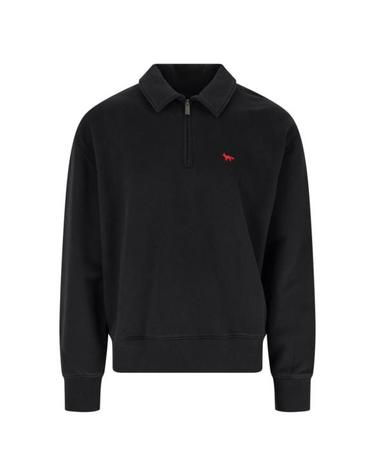 [해외직구] 26FW 메종키츠네 봄버 자켓 MRMJS08KM0340 P199 BLACK