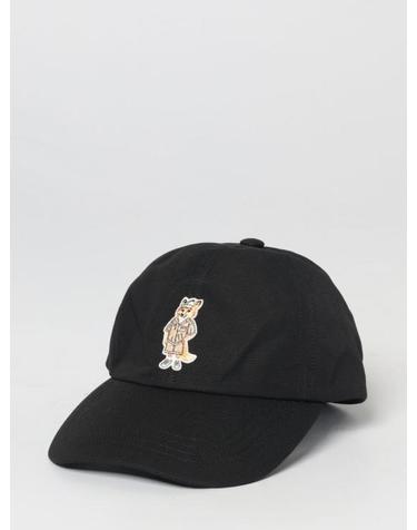 [해외직구] 26SS 메종키츠네 모자 QU06102WB0026 P199 Black