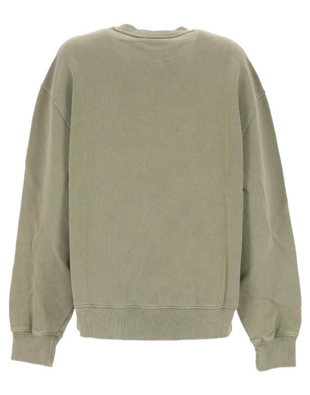 메종 키츠네 [해외직구] 26SS 메종키츠네 긴팔 티셔츠 QM00313KM0341 0418 FADED LAUREL GREEN 착용컷