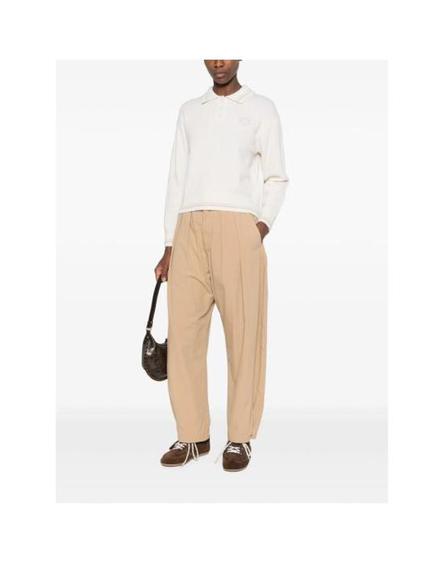 메종 키츠네 [해외직구] 26FW 메종키츠네 폴로 티셔츠 MRWKL02KT1171 PUECR NEUTRALS 착용컷