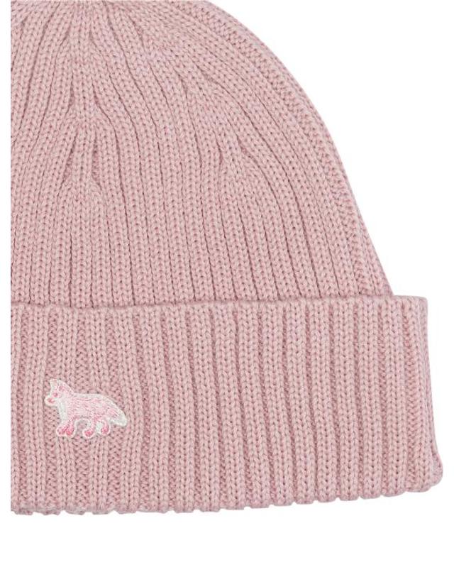 메종 키츠네 [해외직구] 26FW 메종키츠네 베이비 폭스 비니 PW06102KT1022P600 PINK 착용컷