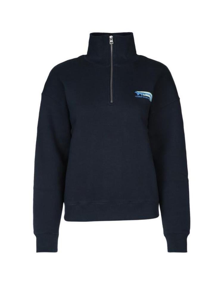 [해외] 25FW 메종키츠네 플래시 폭스 스웨트셔츠 MW00306KM0307 P492 NAVY E8RWXX46610