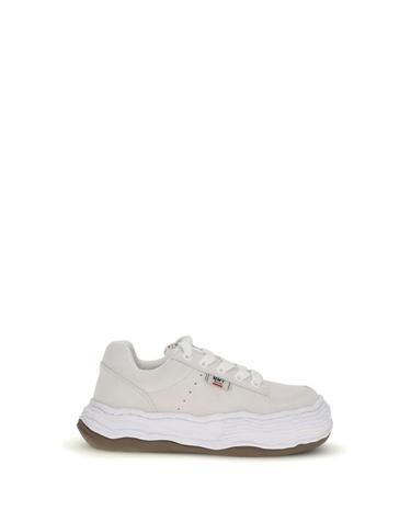 [해외직구] 26SS 메종 미하라 야스히로 올리버 OG 솔 스웨이드 로우탑 스니커즈 A15FW702 WHITE
